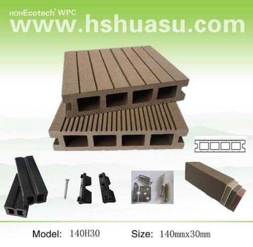 Hot! 140*30mm hollow deck/ WPC