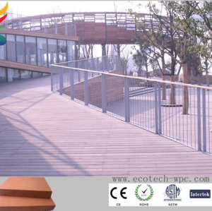 plastic composite deck board