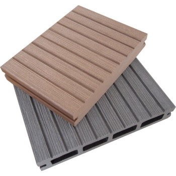Hollow design  wpc flooring  wpc decking board