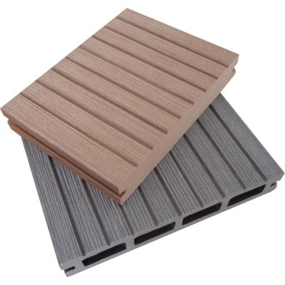 Hollow design  wpc flooring  wpc decking board