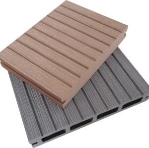 Hollow design  wpc flooring  wpc decking board