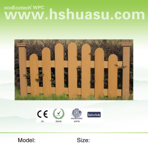 wood plastic composite fencing wpc
