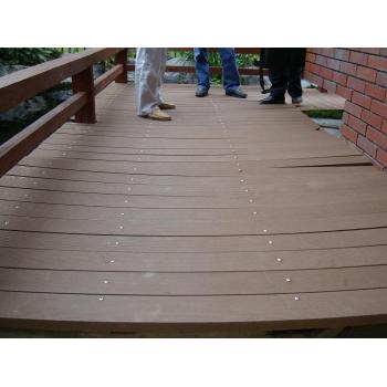 Different size weatherproof  WOOD plastic composite decking wpc flooring/decking