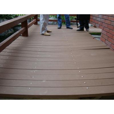 Different size weatherproof  WOOD plastic composite decking wpc flooring/decking