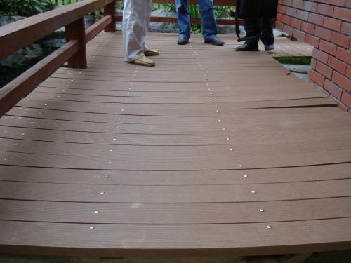 Different size weatherproof  WOOD plastic composite decking wpc flooring/decking