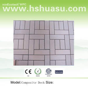 outdoor usage WPC Composite tiles
