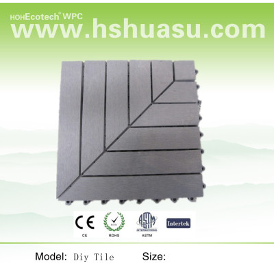 wpc tile.outdoor tile,wpc decking tile