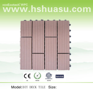 wpc tile.outdoor tile,wpc decking tile