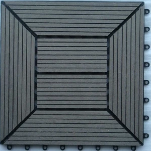 WPC بلاط الأرضيات-300 * 300MM شرفة