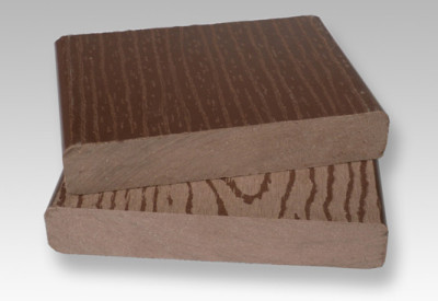 Plastic wood composite sheet