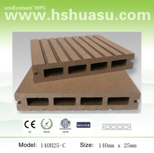 Hot! 140*25mm hollow deck/ WPC