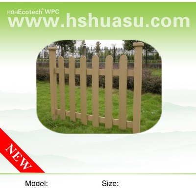 wood polymer fencing