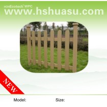 wood polymer fencing