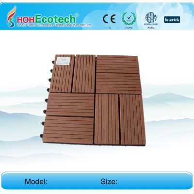 CE, ROHS,ASTM,ISO9001,ISO14001 WPC decking/flooring  tiles