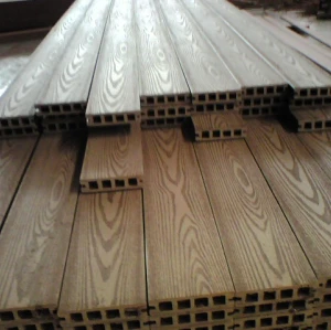 Embossing surface 100x25mm composite decking wpc decking /flooring