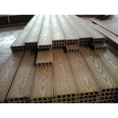 Embossing surface 100x25mm  composite decking wpc decking /flooring