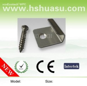 wpc accessory-metal fastener for wpc decking