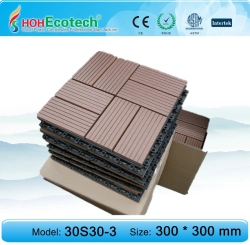 WPC DIY بلاط (SGS إثبات / المواد WPC)