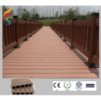 synthetic wood composite deck