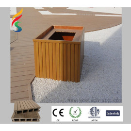 wood plastic composite  deck