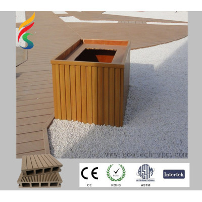 wood plastic composite  deck