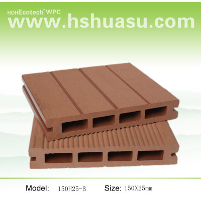 150H25-B  wpc decking outdoor  wpc decking /flooring