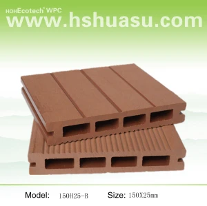 150H25-B wpc decking outdoor wpc decking /flooring