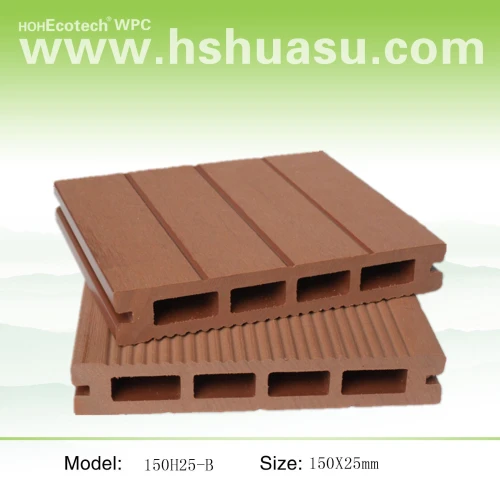 150H25-B  wpc decking outdoor  wpc decking /flooring