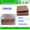 HOLLOW wpc decking outdoor  wpc decking /flooring