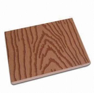 Embossing surface solid  wpc decking /flooring