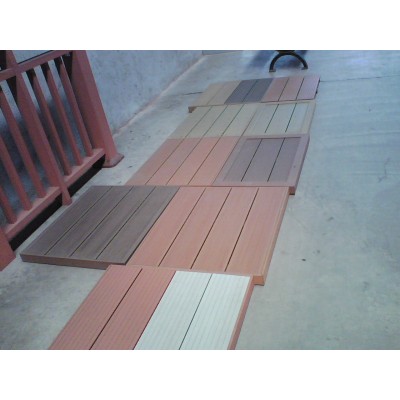 Hot! different size decking tiles  wpc tiles