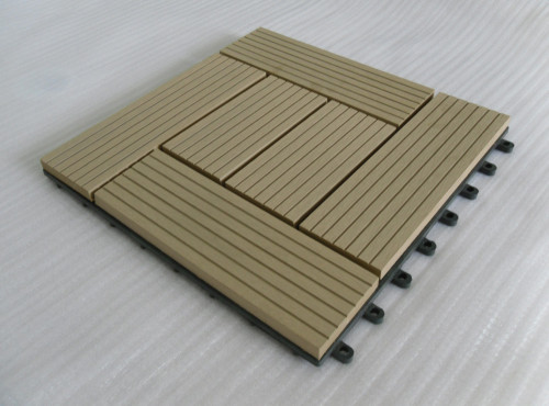 Hot! different size decking tiles  wpc tiles