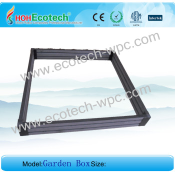 wood plastic composite garden box