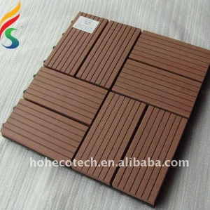 HOH Ecotech interlock 300x300mm WPC decking/flooring tiles