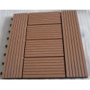 300x300mm indoor and outdoor WPC decking/flooring tiles