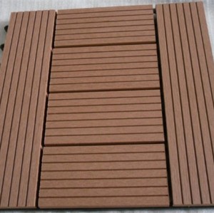 300x300mm indoor and outdoor  WPC decking/flooring  tiles
