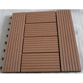 300x300mm indoor and outdoor WPC decking/flooring tiles