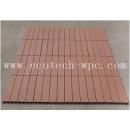 300x300mm indoor and outdoor WPC decking/flooring tiles