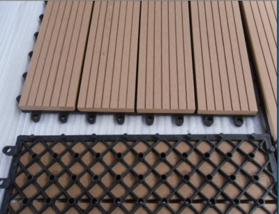 300x300mm indoor and outdoor WPC decking/flooring tiles