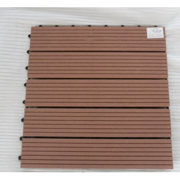 400X400mm indoor and outdoor  WPC decking/flooring  tiles