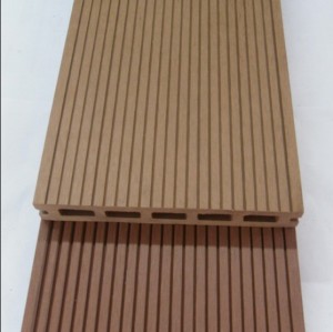 Hollow 145x22mm  wpc decking installation  eco-Friendly outdoor  composite deck  wpc Flooring
