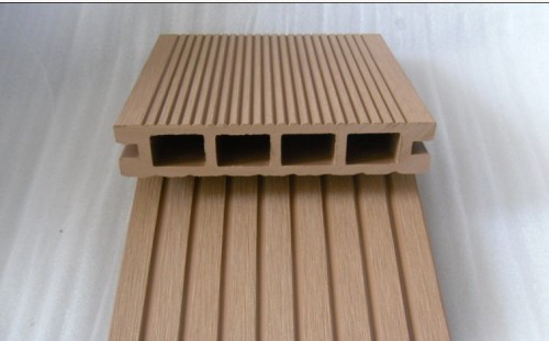 Hollow 145x22mm wpc decking installation eco-Friendly outdoor composite deck wpc Flooring
