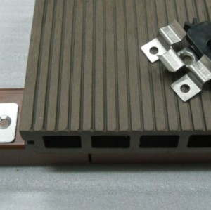 With accessories Hollow wpc decking /flooring board