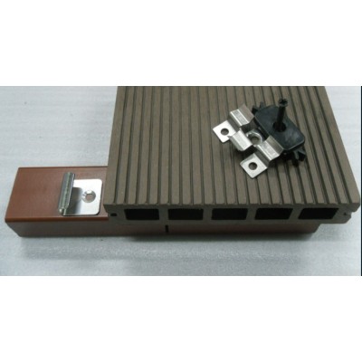 With accessories  Hollow wpc decking /flooring board