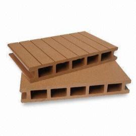 7 colors to choose  Hollow wpc decking /flooring board