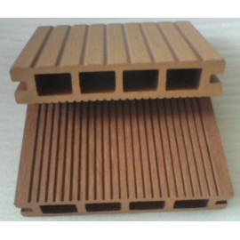 135x25mm outdoor   Hollow wpc decking /flooring board