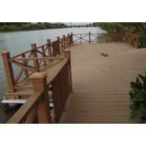 WATERPROOF WPC project   Hollow wpc decking /flooring board