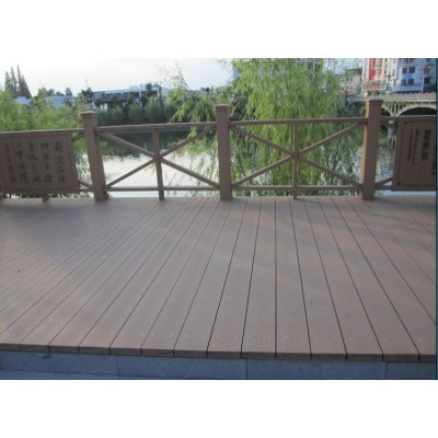 WPC PROJECT Hollow wpc decking /flooring board