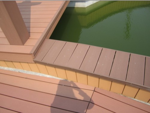 WPC PROJECT Hollow wpc decking /flooring board