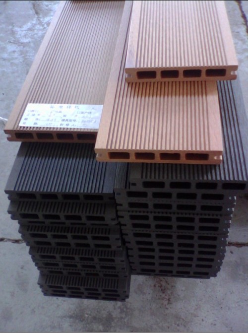 Hollow wpc decking /flooring board 150x25mm